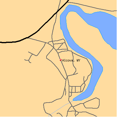Alcova map