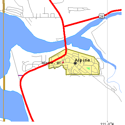 Alpine map