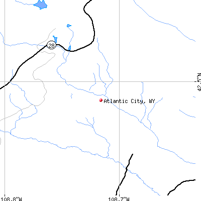Atlantic City map