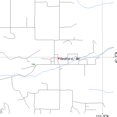 Bedford map