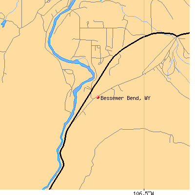 Bessemer Bend map