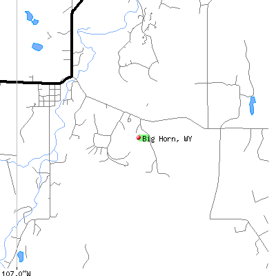 Big Horn map