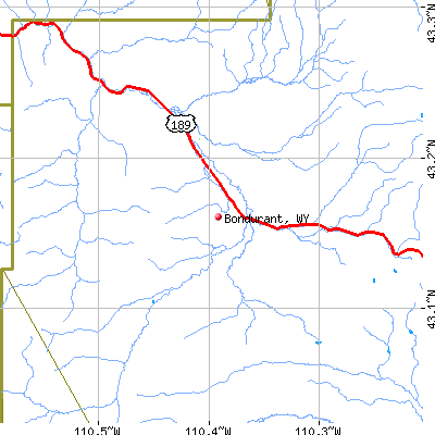 Bondurant map