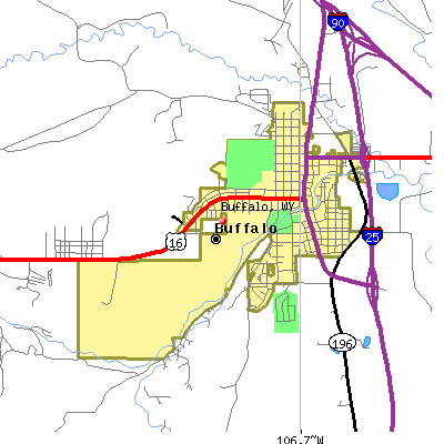 Buffalo map