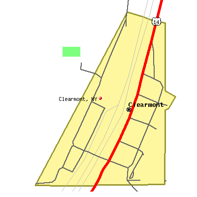 Clearmont map