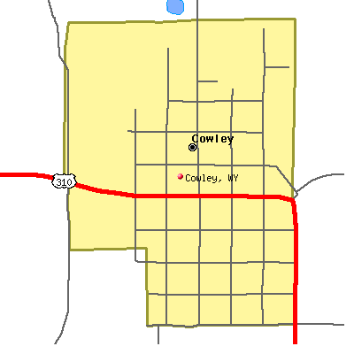 Cowley map