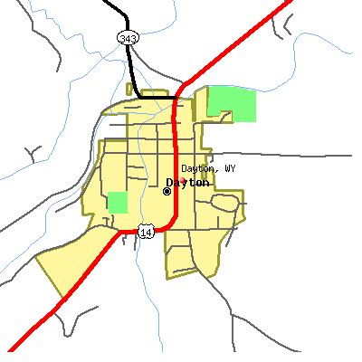 Dayton map