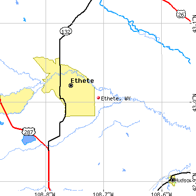 Ethete map