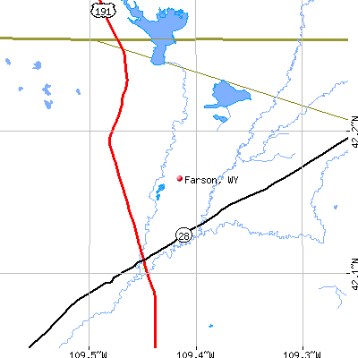 Farson map