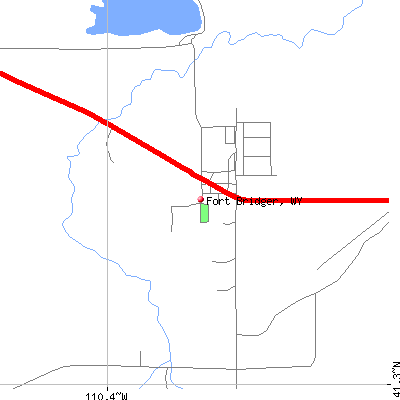 Fort Bridger map
