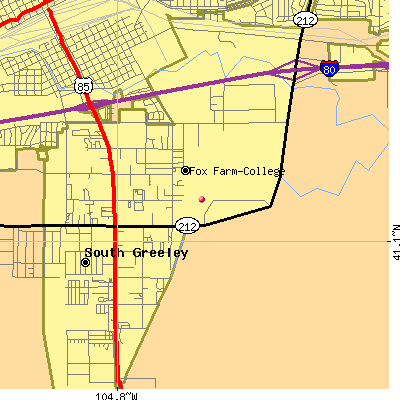 Fox Farm-College map