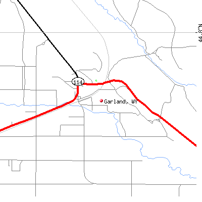 Garland map