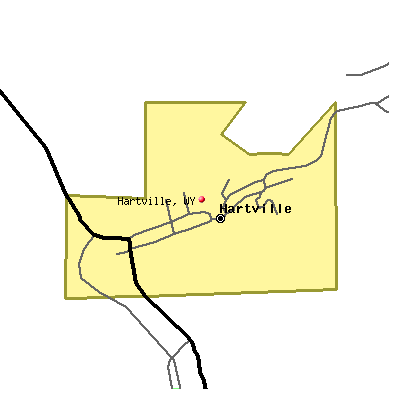 Hartville map
