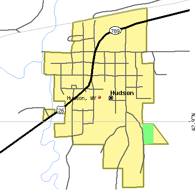 Hudson map