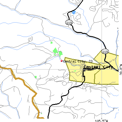 Central City map