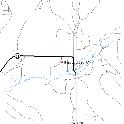 Hyattville map