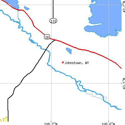 Johnstown map