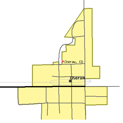 Cheraw map