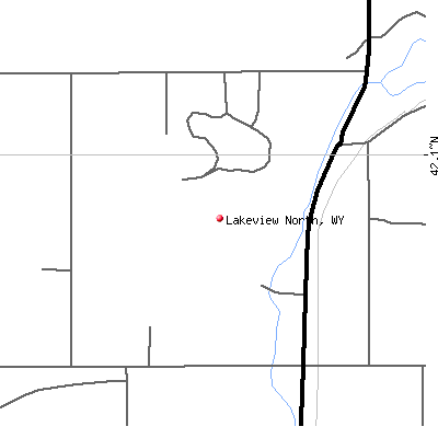 Lakeview North map