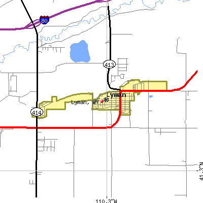 Lyman map