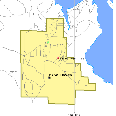Pine Haven map
