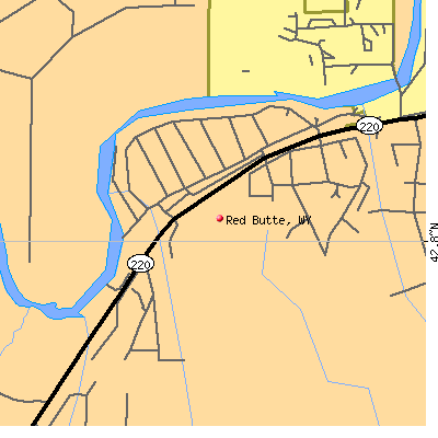 Red Butte map
