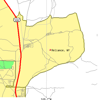 Reliance map