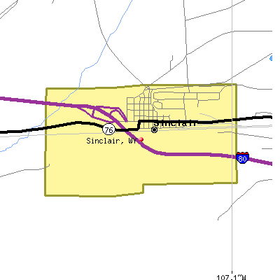 Sinclair map