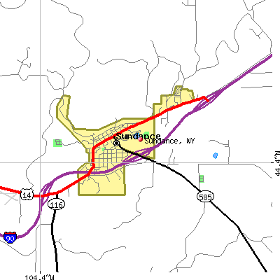 Sundance map