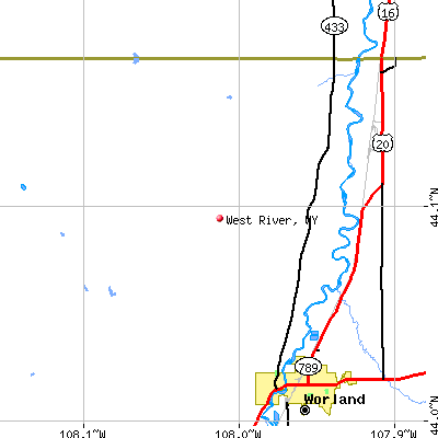 West River map