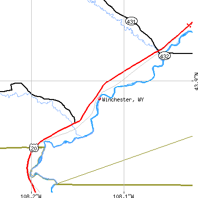 Winchester map