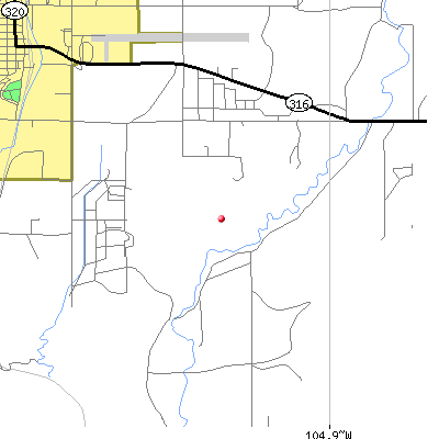 Y-O Ranch map