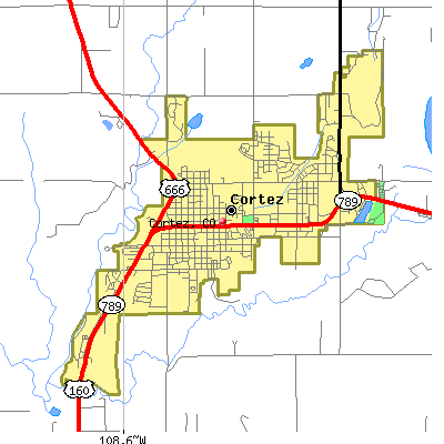 Cortez map