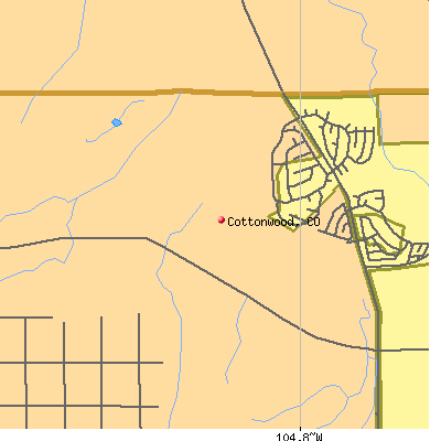 Cottonwood map