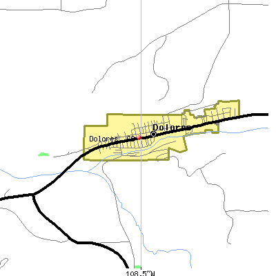 Dolores map