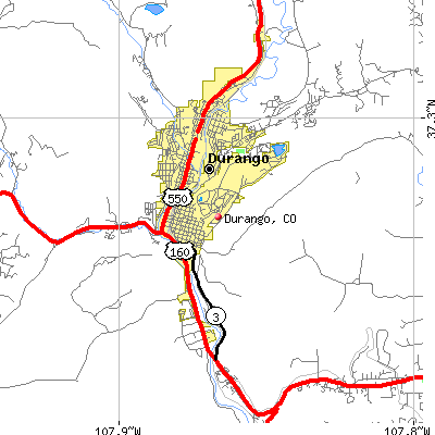 Durango map