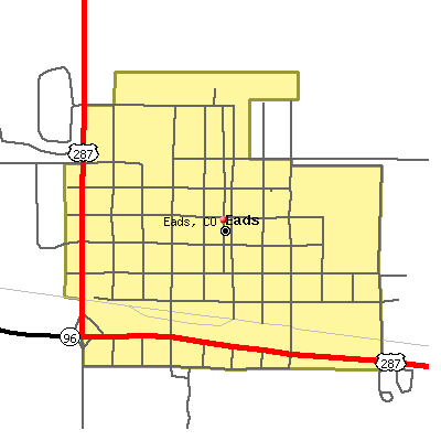 Eads map