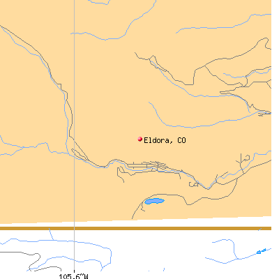 Eldora map