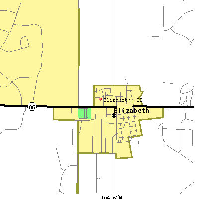 Elizabeth map