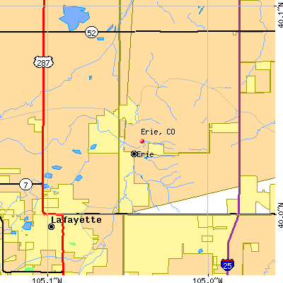 Erie map