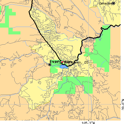 Evergreen map