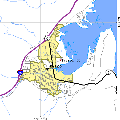 Frisco map