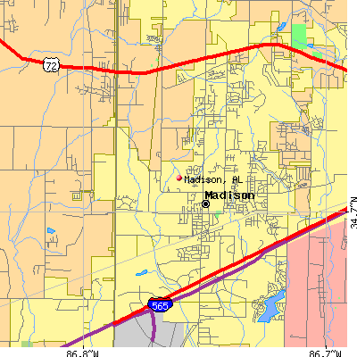 Madison map