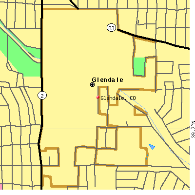 Glendale map