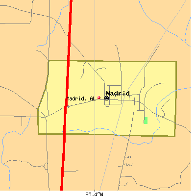 Madrid map