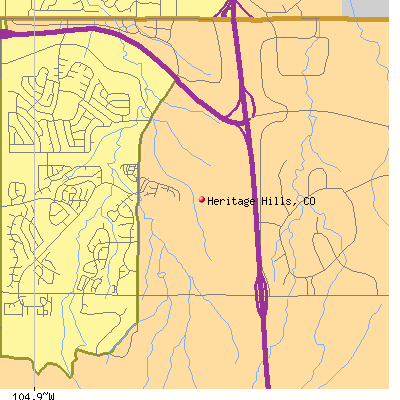 Heritage Hills map