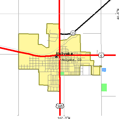 Holyoke map