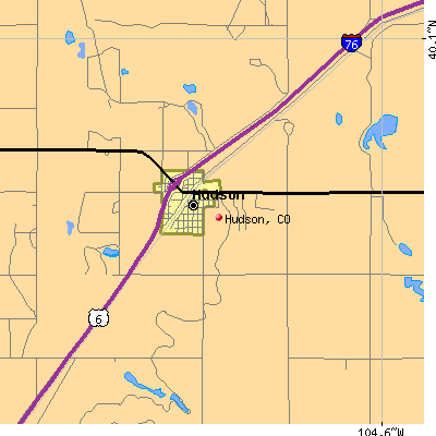 Hudson map