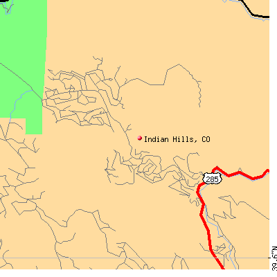 Indian Hills map