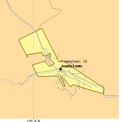 Jamestown map